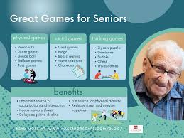playing board games all seniors care