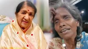 Image result for internet-sensation-bengal-woman-ranu-maria-mondal-met-her-daughter-after-10-years-lata-mangeshkar