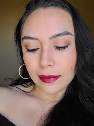 how to do glam red lip makeup and look