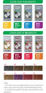 bigen color chart 28 albums of bigen hair color conditioner explore
