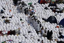 Image result for the hajj pilgrimage men in white