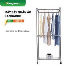Máy sấy quần áo Kangaroo KG310 - Khung gấp gọn tiện lợi