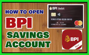 open bpi savings account