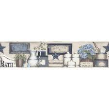 Chesapeake Country Bath Blue Rustic