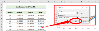 how to graph three variables in excel