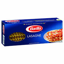 barilla pasta lasagna