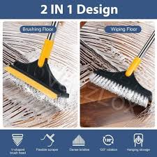 tile cleaner brush with ser 2 in 1