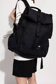 pre owned quilted backpack in polyamide