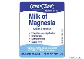 milk of magnesia magnesium hydroxide