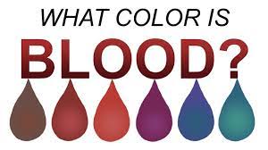 what color is blood really 6 min