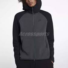 Details About Nike Tech Fleece Hoodie Full Zip Jacket Running Training Sports Black 928484 060