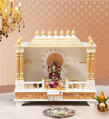 white puja temple at best in