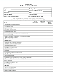 12 Checklist For New Employees Template Proposal Resume