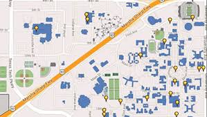 Texas Tech University Campus Map