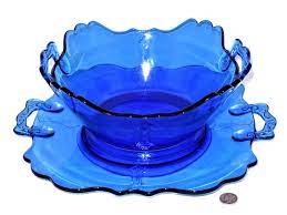 Large Cobalt Blue Glass Bowl