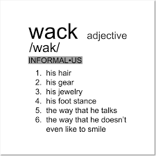 wack definition por video