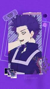Follow the vibe and change your wallpaper every day! Shinsou Hitoshi Wallpaper Dark Purple Aesthetic Cute Anime Wallpaper Aesthetic Anime