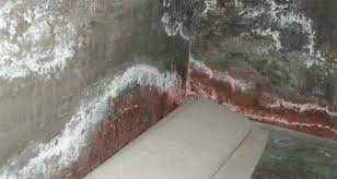 What Are Those White Basement Wall Stains
