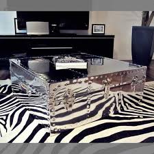 Square Chrome Coffee Table Ct3232