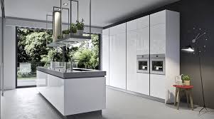 acrylic high gloss handleless kitchen