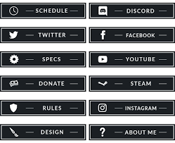 With our tool you can create custom titled panels for your twitch streaming channel. Twitch Description Panels