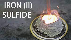 making iron ii sulfide you