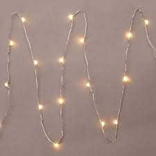 Gerson 36903 Battery Operated Led Miniature Christmas Light String Set