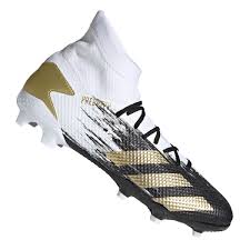 Tvorte svoju hru s dnes už legendárnymi kopačkami adidas predator. Adidas Predator 20 3 Fg M Fw9196 Football Boots White Black White Black Gold Butymodne Pl