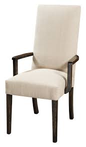 denton parsons solid wood dining chair