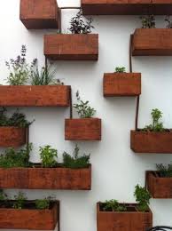 Rusty Hanging Wall Planters Set China