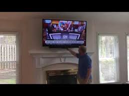 pull down tv wall mount you