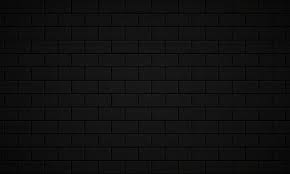 Black Brick Wall Vector Art Icons And