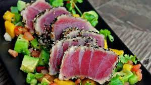 seared sesame ahi tuna char broil