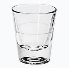 Libbey Shot Glass Lined At 1 Oz 1 1