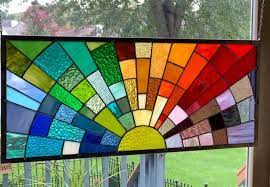 Stained Glass Panel Window Hanging