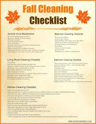 House Cleaning Checklist List Home Schedule Printable Weekly