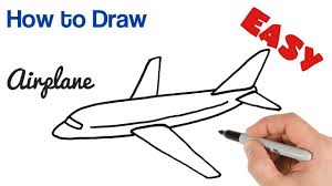 How to draw a spitfire step by step for kidsplease subscribe our channel to get newest and latest drawing tutorial.thank you. How To Draw Airplane Easy Step By Step For Beginners Youtube