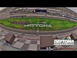 Daytona Supercross Track Video Motocross Action Magazine