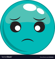 sad face cartoon expression icon