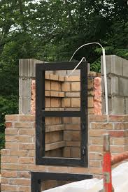 how to build a brick smoker home