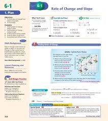 6 1 Rate Of Change And Slope