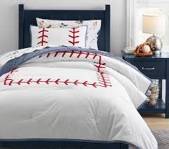 Baseball Stitch Comforter Shams