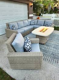 Palm Casual Outdoor Furniture Set With