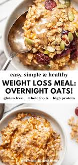healthy overnight oats recipe for