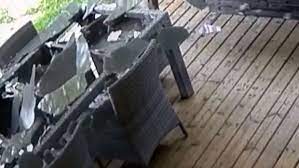 Family Shocked After Glass Patio Table