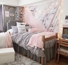 girly girl college dorm decor ideas