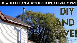 On top of your wood stove you will typically find a cast iron baffle. How To Clean A Wood Stove Chimney Pipe With Sooteater Youtube