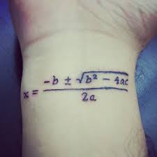 equation tattoo images designs