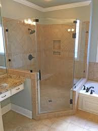 The door design features an opening that allows users to come and go freely. How Much Does A Custom Glass Shower Cost