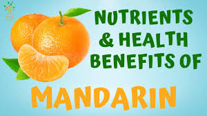 mandarin nutrients and health